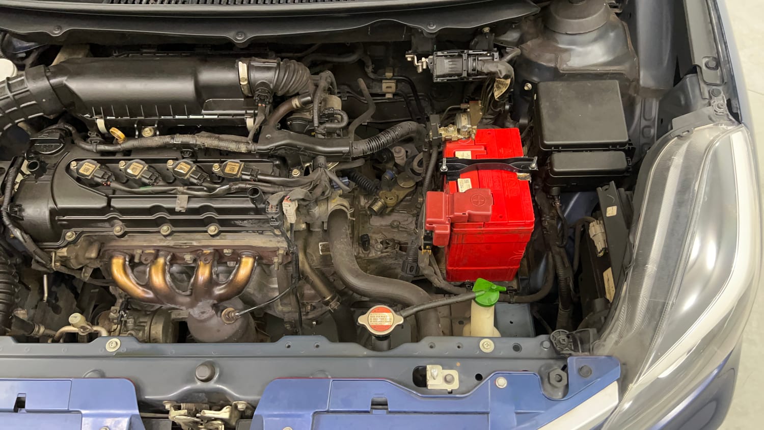 Used 2019 Maruti Suzuki Baleno Zeta Petrol Manual engine ENGINE LEFT SIDE VIEW