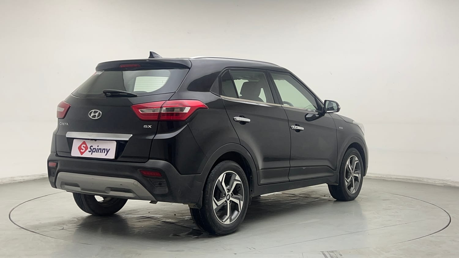 Used 2019 Hyundai Creta SX 1.6 AT Petrol Petrol Automatic exterior RIGHT REAR CORNER VIEW
