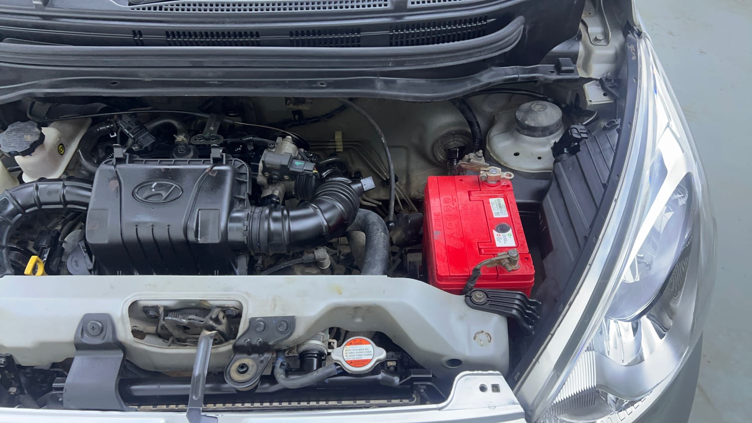 Used 2015 Hyundai Eon D-Lite + Petrol Manual engine ENGINE LEFT SIDE VIEW