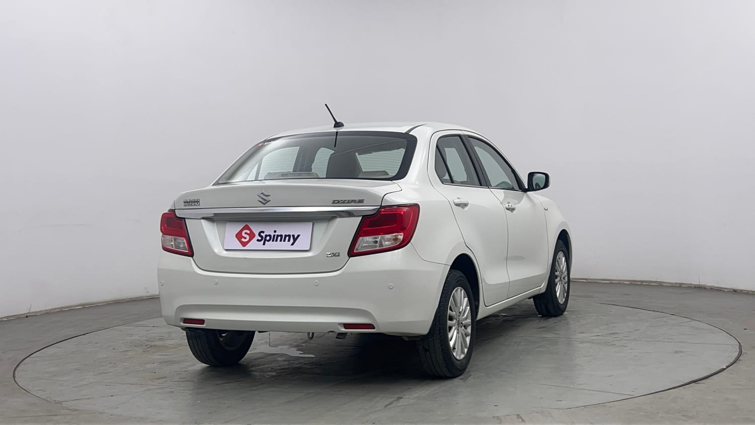 Used 2018 Maruti Suzuki Dzire ZXi Petrol Manual exterior RIGHT REAR CORNER VIEW