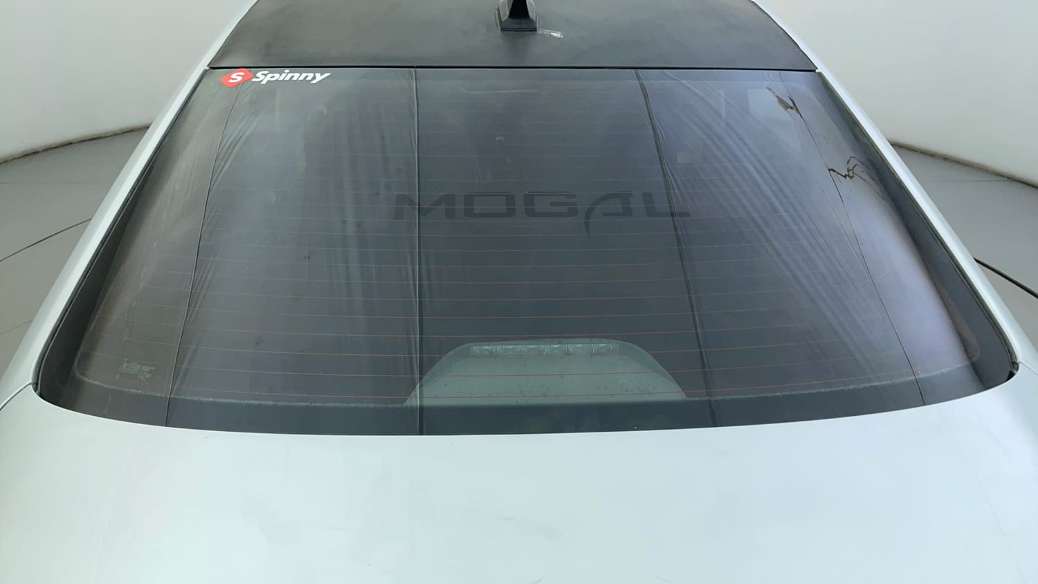 Used 2022 Volkswagen Virtus Highline 1.0 TSI MT Petrol Manual exterior BACK WINDSHIELD VIEW
