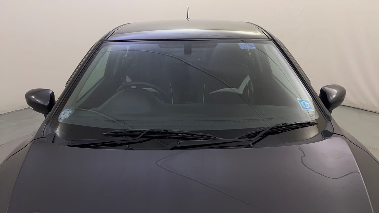 Used 2016 Maruti Suzuki Baleno Zeta 1.2 AT Petrol Automatic exterior FRONT WINDSHIELD VIEW