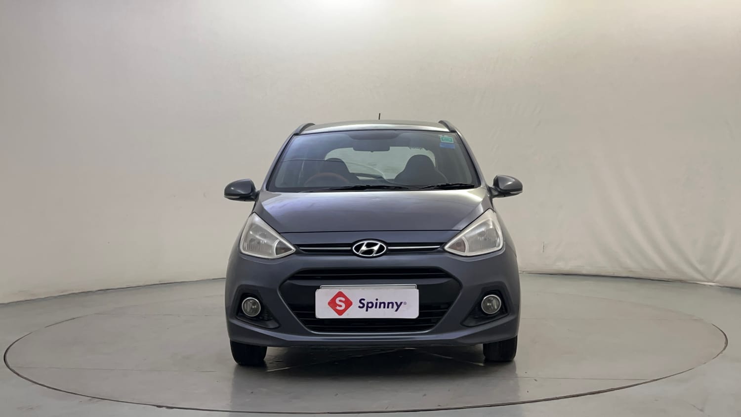 Used 2014 Hyundai Grand i10 Asta 1.2 Kappa VTVT Petrol Manual exterior FRONT VIEW