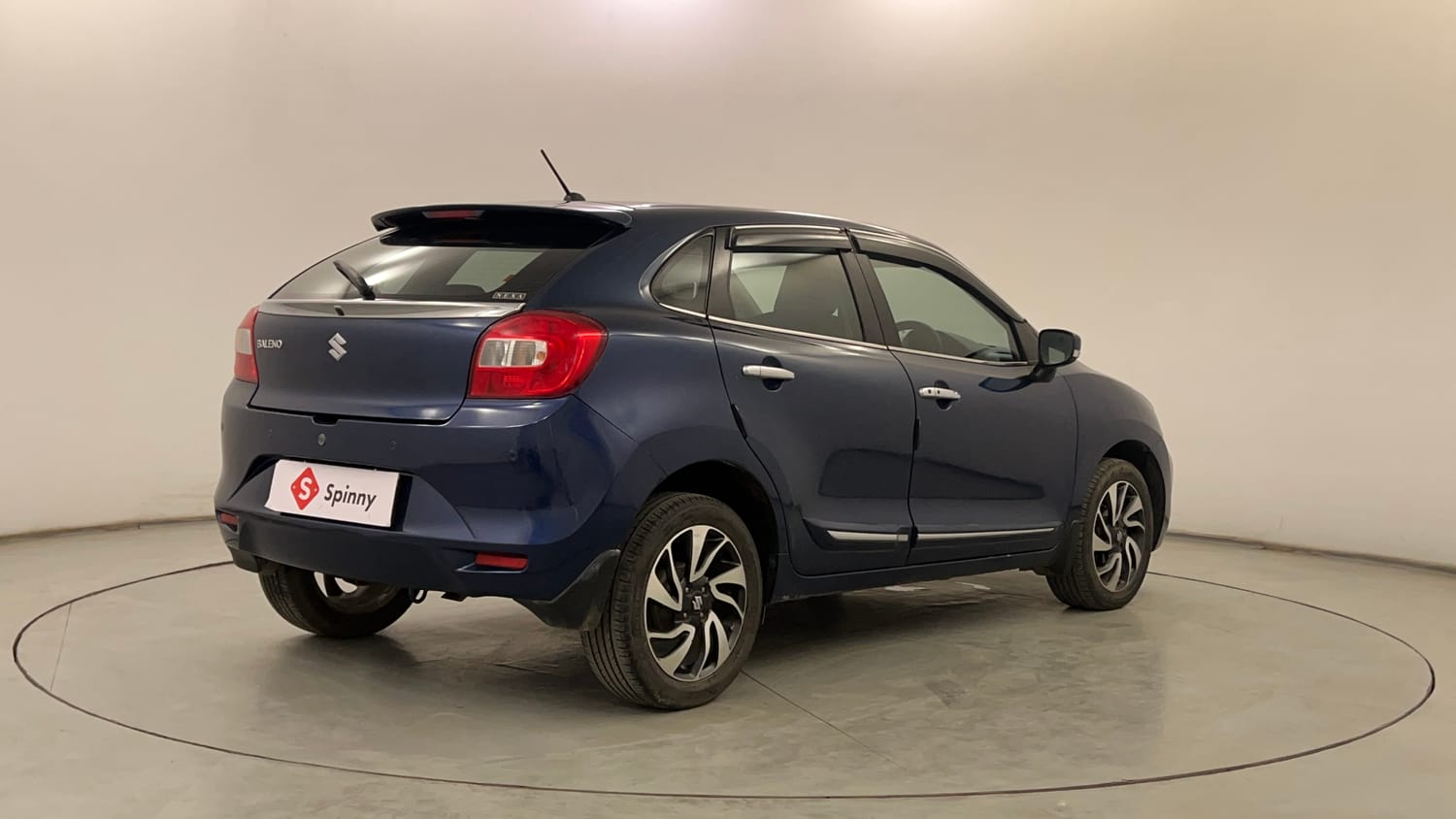 Used 2019 Maruti Suzuki Baleno Zeta Petrol Manual exterior RIGHT REAR CORNER VIEW