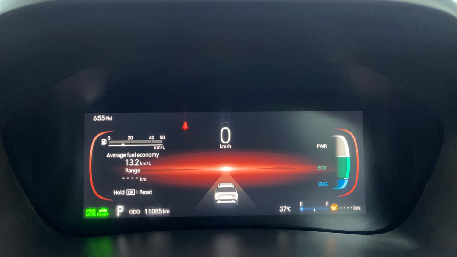 Used 2025 Maruti Suzuki Victoris ZXI+ THS 2W Hybrid Automatic interior CLUSTERMETER VIEW