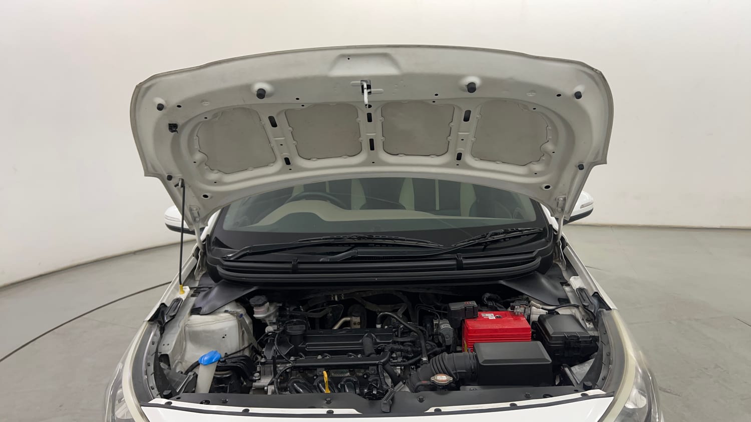 Used 2018 Hyundai Elite i20 Sportz 1.2 Petrol Manual engine ENGINE & BONNET OPEN FRONT VIEW