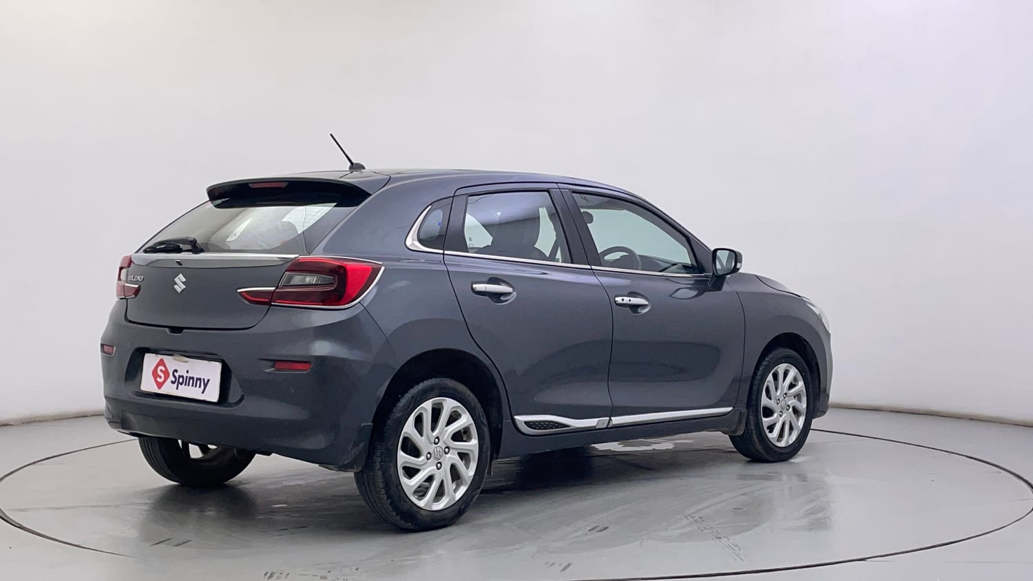 Used 2023 Maruti Suzuki Baleno Zeta MT CNG Cng Manual exterior RIGHT REAR CORNER VIEW