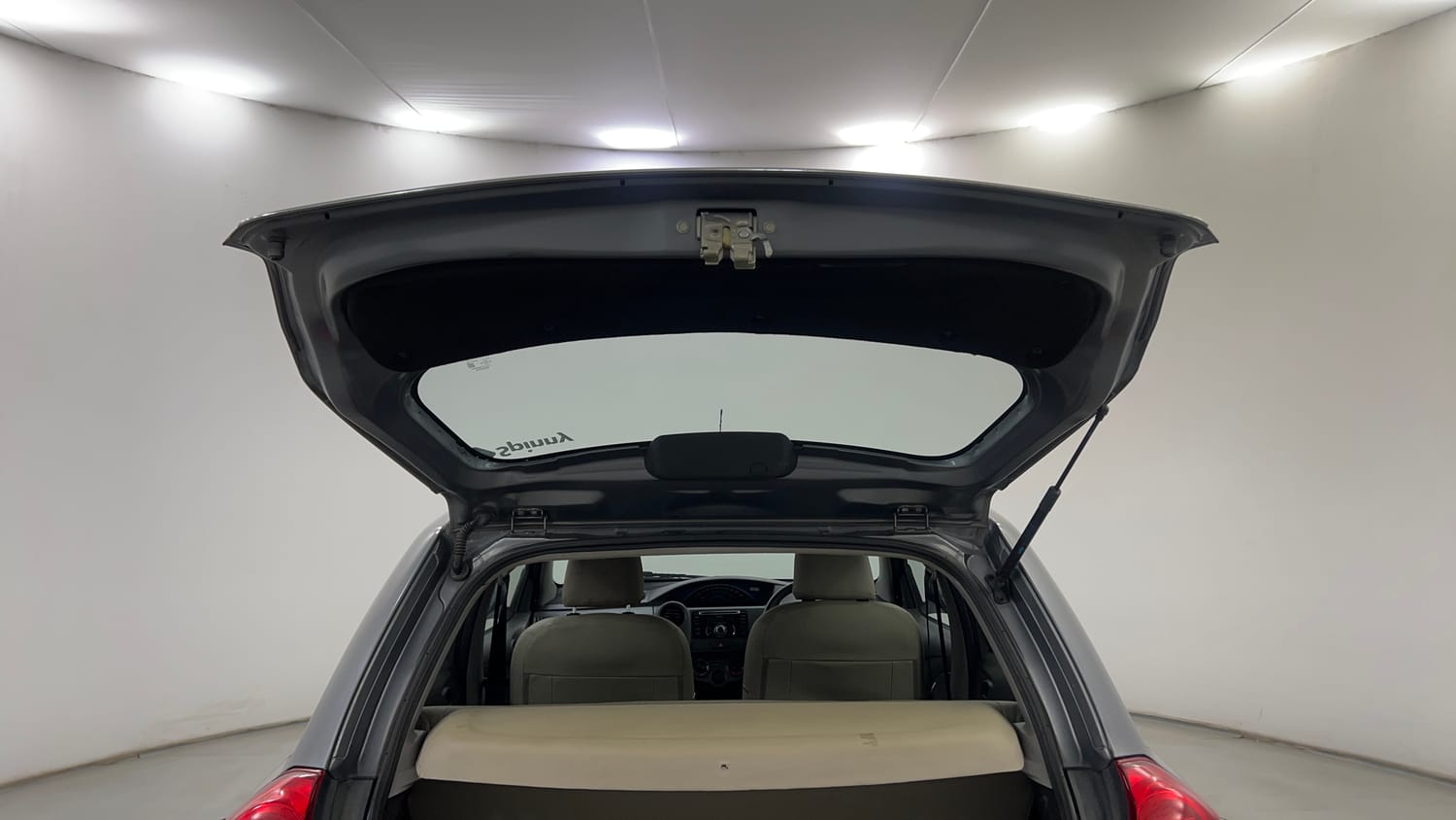 Used 2013 Toyota Etios Liva G Petrol Manual interior DICKY DOOR OPEN VIEW