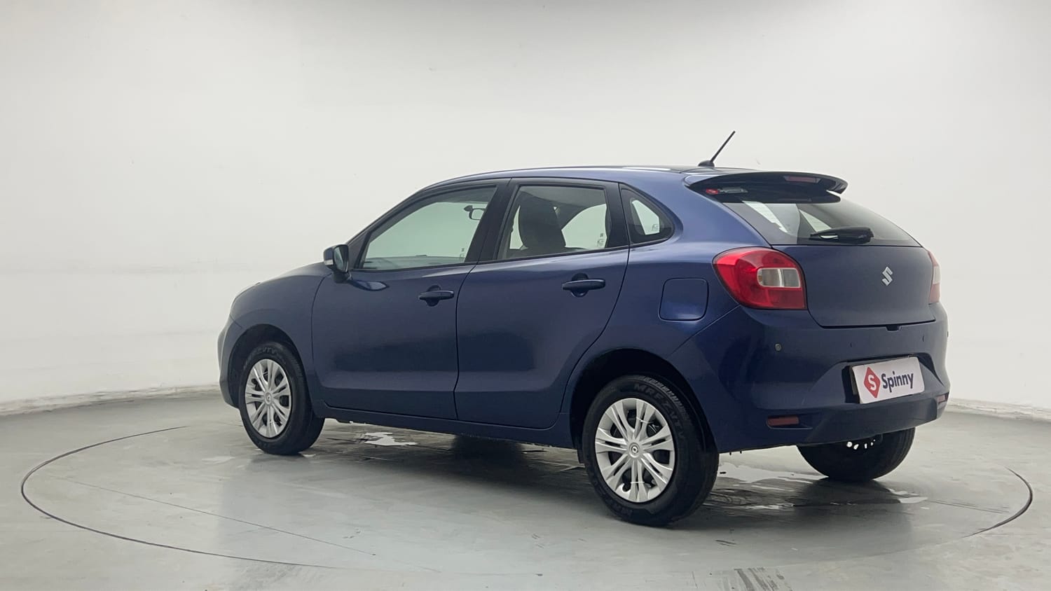 Used 2021 Maruti Suzuki Baleno Delta Petrol Manual exterior LEFT REAR CORNER VIEW