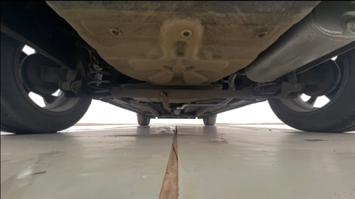 Used 2022 Tata Punch Accomplished Dazzle Pack MT Petrol Manual extra REAR UNDERBODY VIEW (TAKEN FROM REAR)