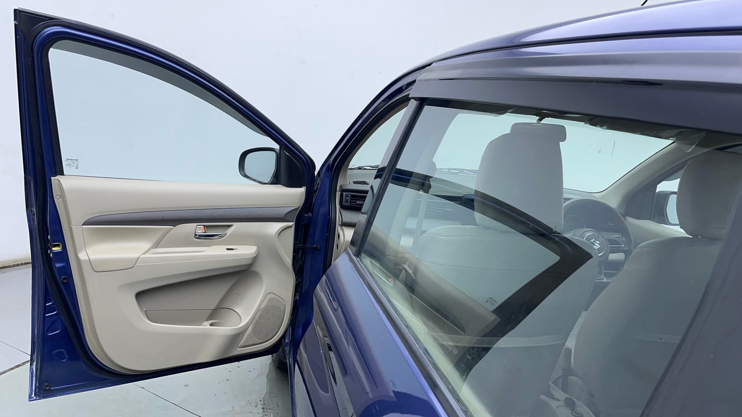 Used 2019 Maruti Suzuki Ertiga VDI SHVS Diesel Manual interior LEFT FRONT DOOR OPEN VIEW