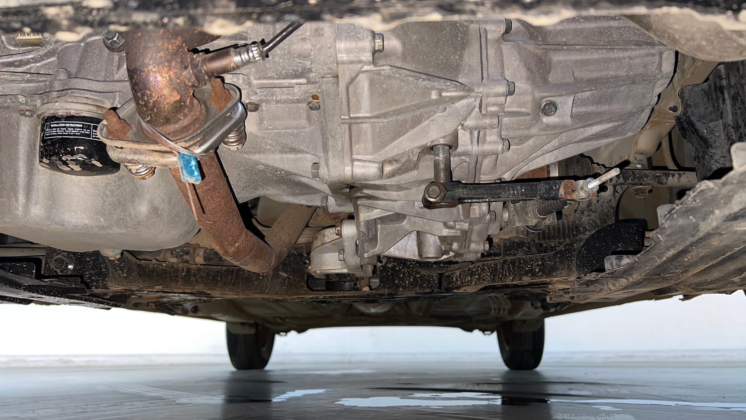 Used 2019 Maruti Suzuki Swift LXi Petrol Manual extra FRONT LEFT UNDERBODY VIEW