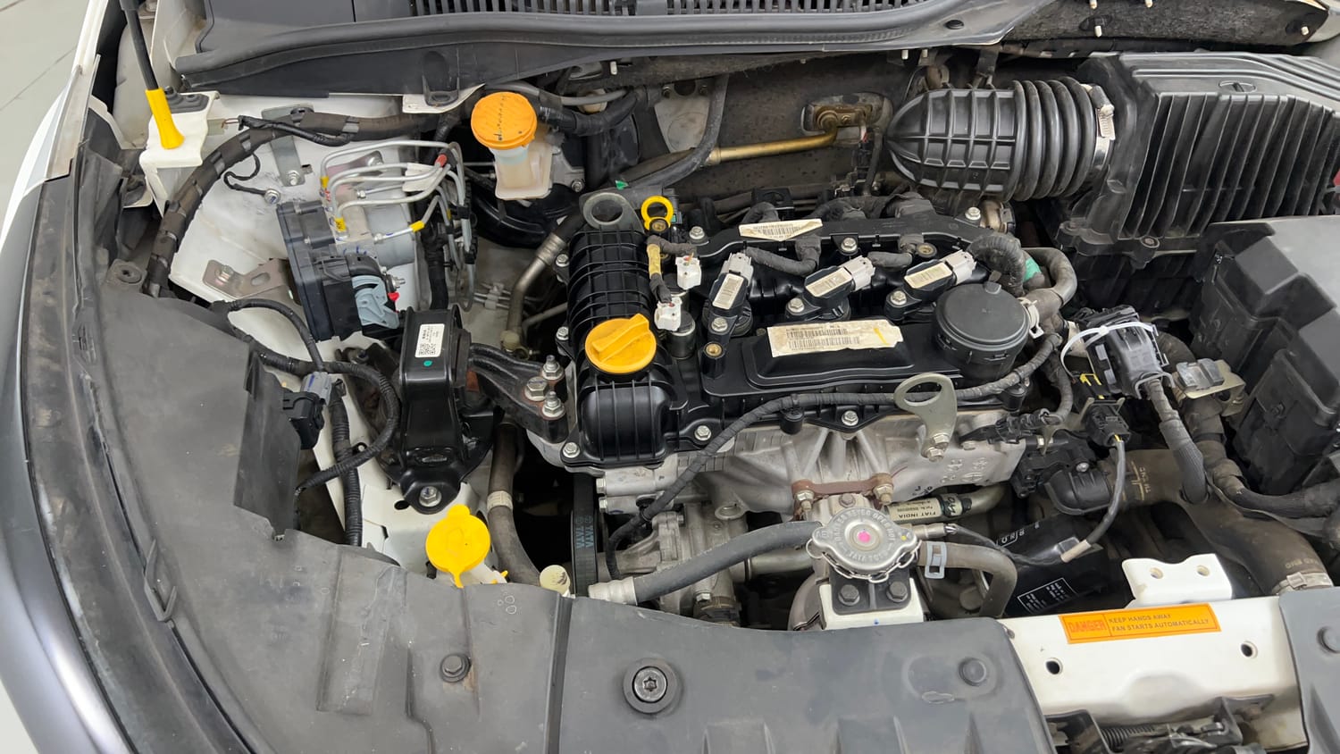 Used 2024 Tata Altroz XZA Plus Petrol Petrol Automatic engine ENGINE RIGHT SIDE VIEW
