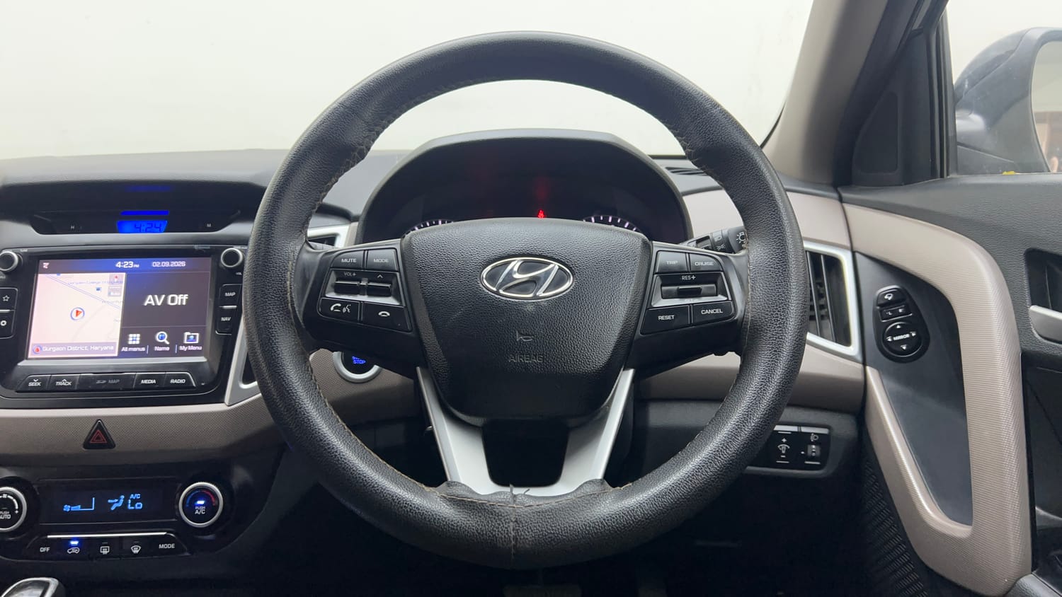 Used 2019 Hyundai Creta SX 1.6 AT Petrol Petrol Automatic interior STEERING VIEW