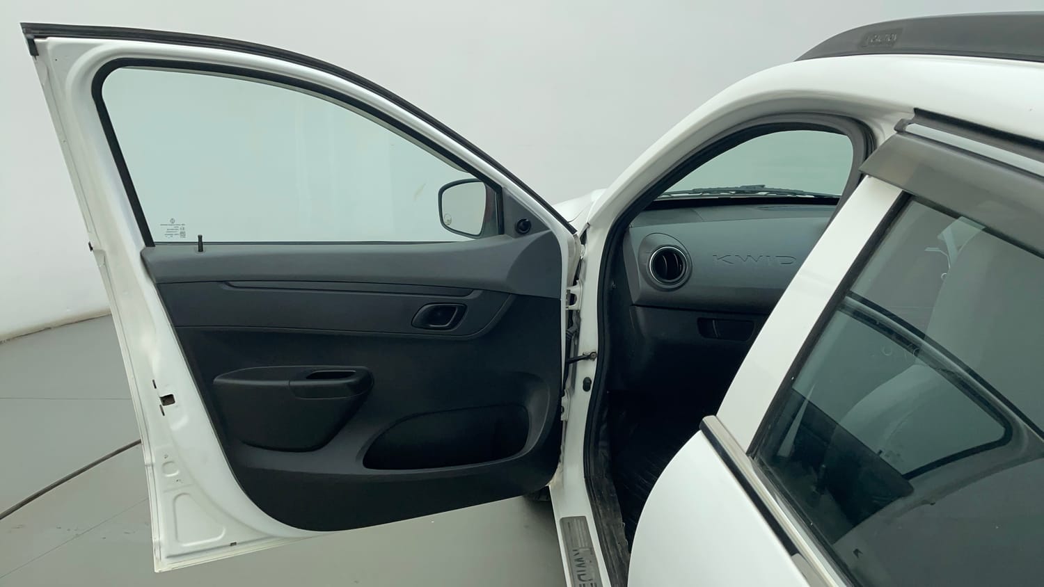 Used 2021 Renault Kwid RXT Petrol Manual interior LEFT FRONT DOOR OPEN VIEW