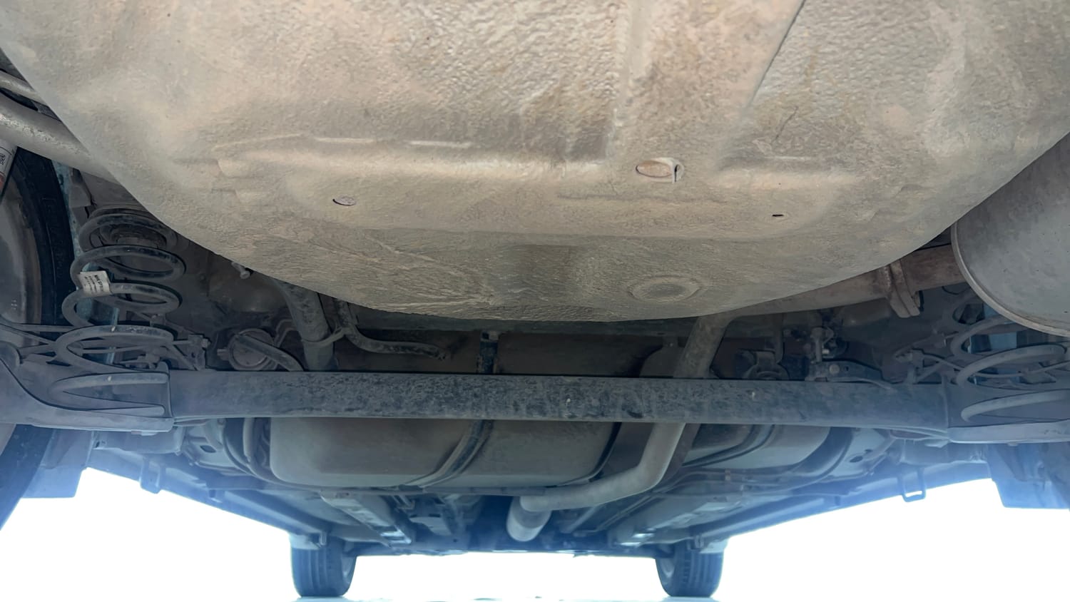 Used 2019 Maruti Suzuki Ciaz Alpha Hybrid 1.5 AT Petrol Automatic extra REAR UNDERBODY VIEW (TAKEN FROM REAR)