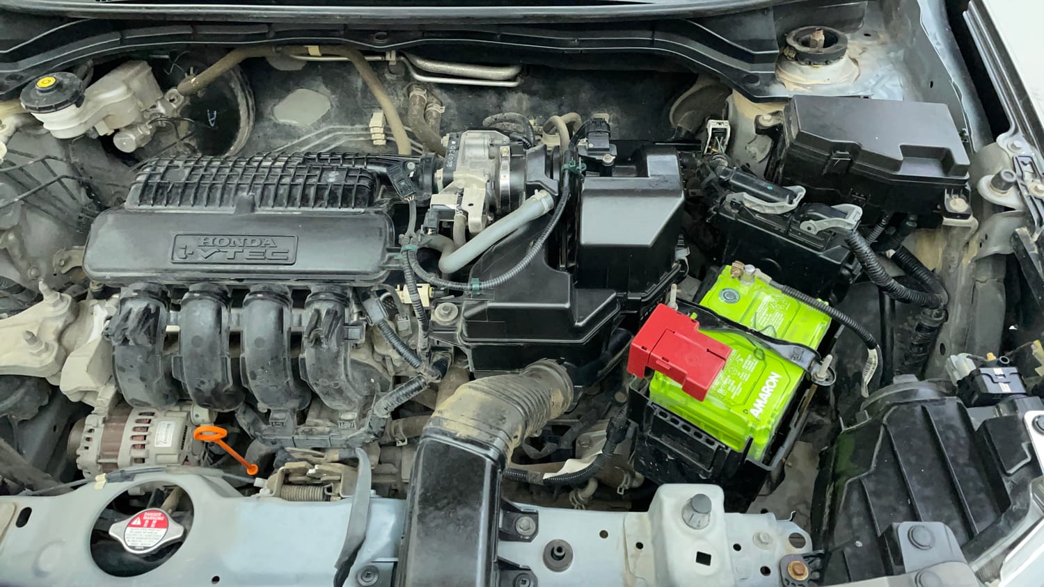 Used 2020 Honda Amaze 1.2 VX CVT Petrol Petrol Automatic engine ENGINE LEFT SIDE VIEW