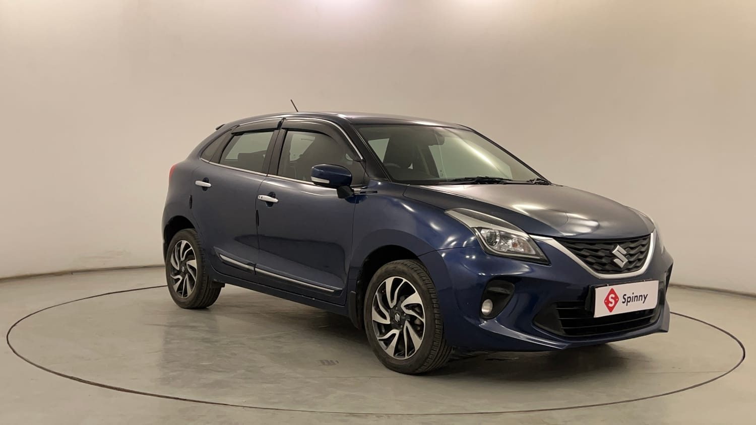 Used 2019 Maruti Suzuki Baleno Zeta Petrol Manual exterior RIGHT FRONT CORNER VIEW