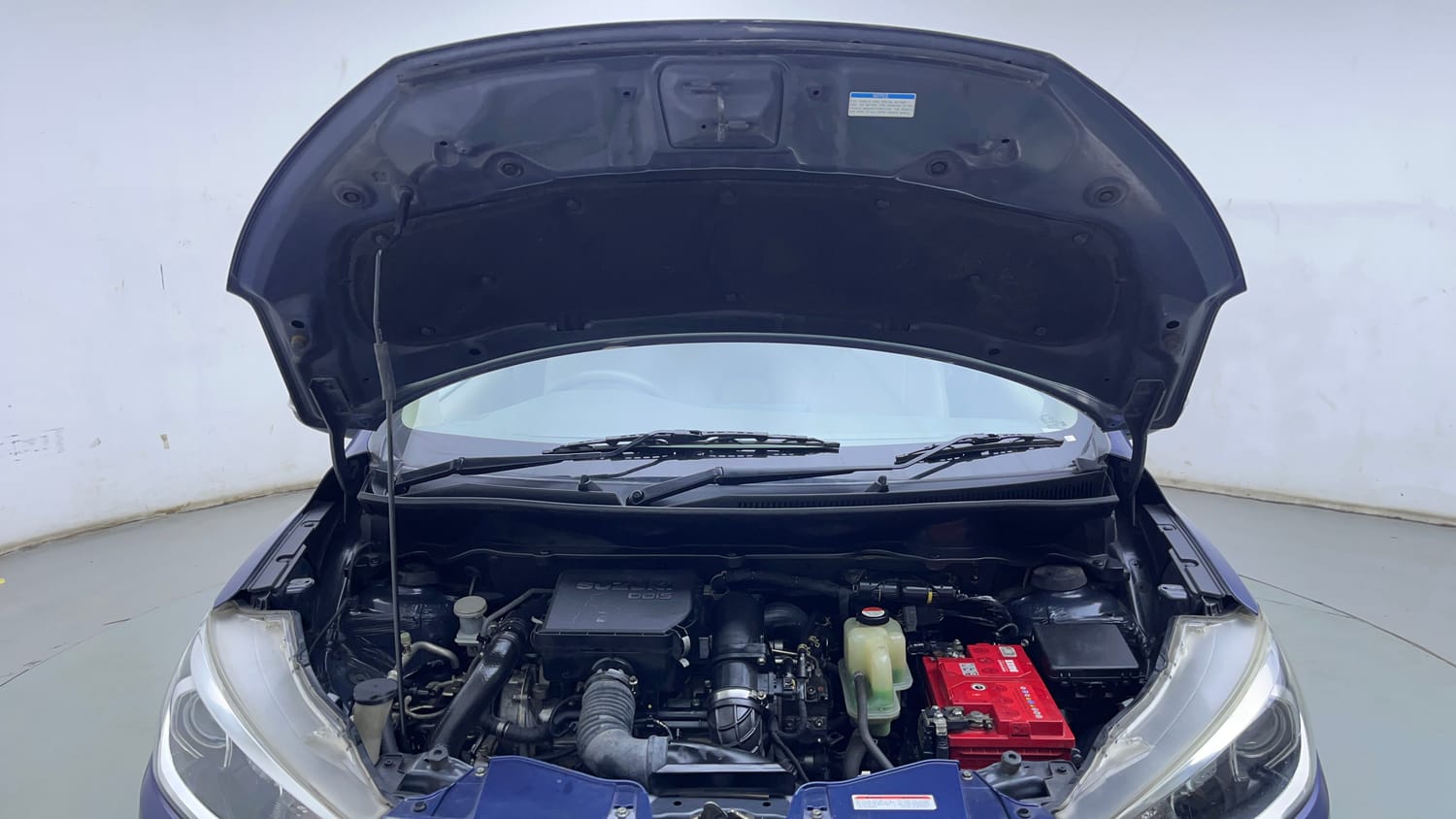 Used 2019 Maruti Suzuki Ertiga VDI SHVS Diesel Manual engine ENGINE & BONNET OPEN FRONT VIEW
