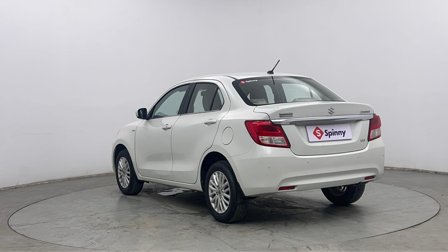 Used 2018 Maruti Suzuki Dzire ZXi Petrol Manual exterior LEFT REAR CORNER VIEW