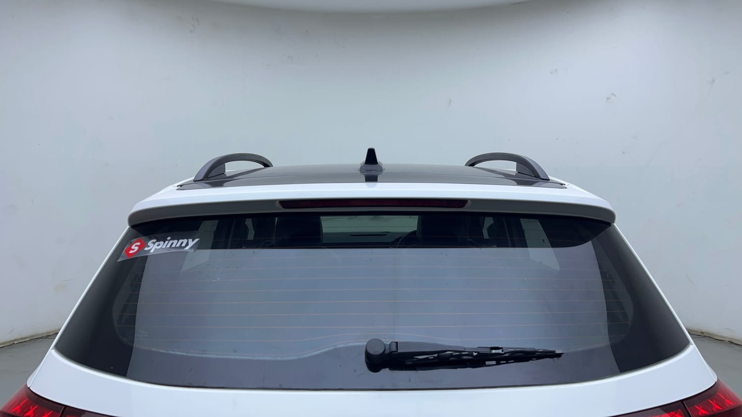 Used 2025 Skoda Kushaq Sportline 1.0 TSI MT Dual Tone Petrol Manual exterior BACK WINDSHIELD VIEW