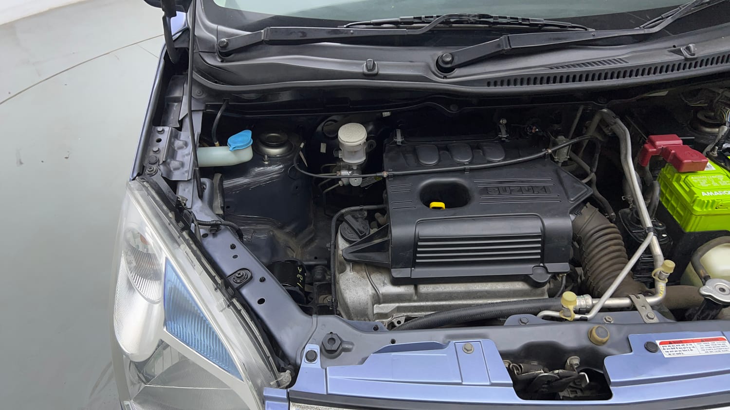 Used 2015 Maruti Suzuki Wagon R LXI Petrol Manual engine ENGINE RIGHT SIDE VIEW