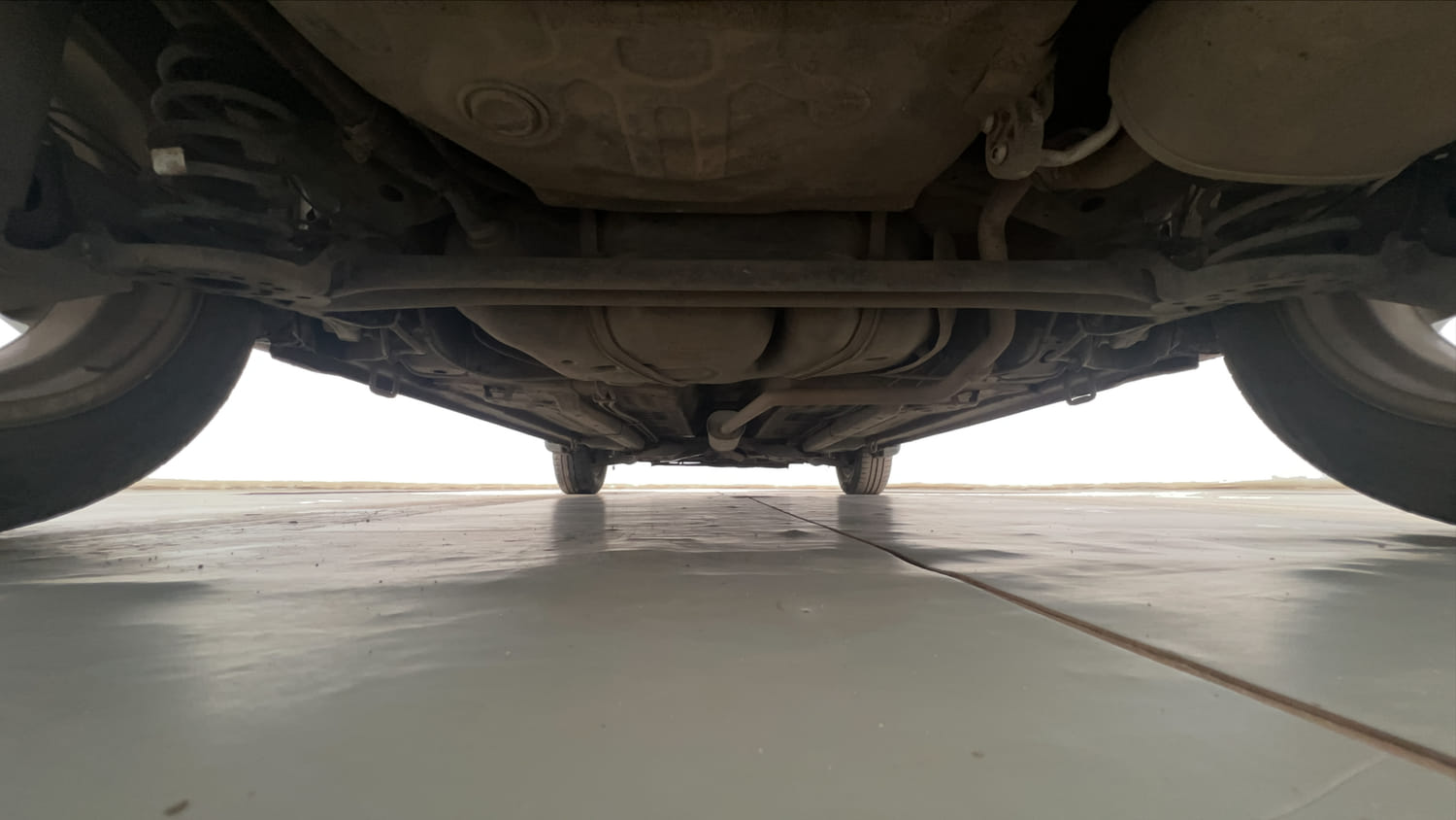 Used 2017 Maruti Suzuki Celerio ZXi Opt Petrol Manual extra REAR UNDERBODY VIEW (TAKEN FROM REAR)
