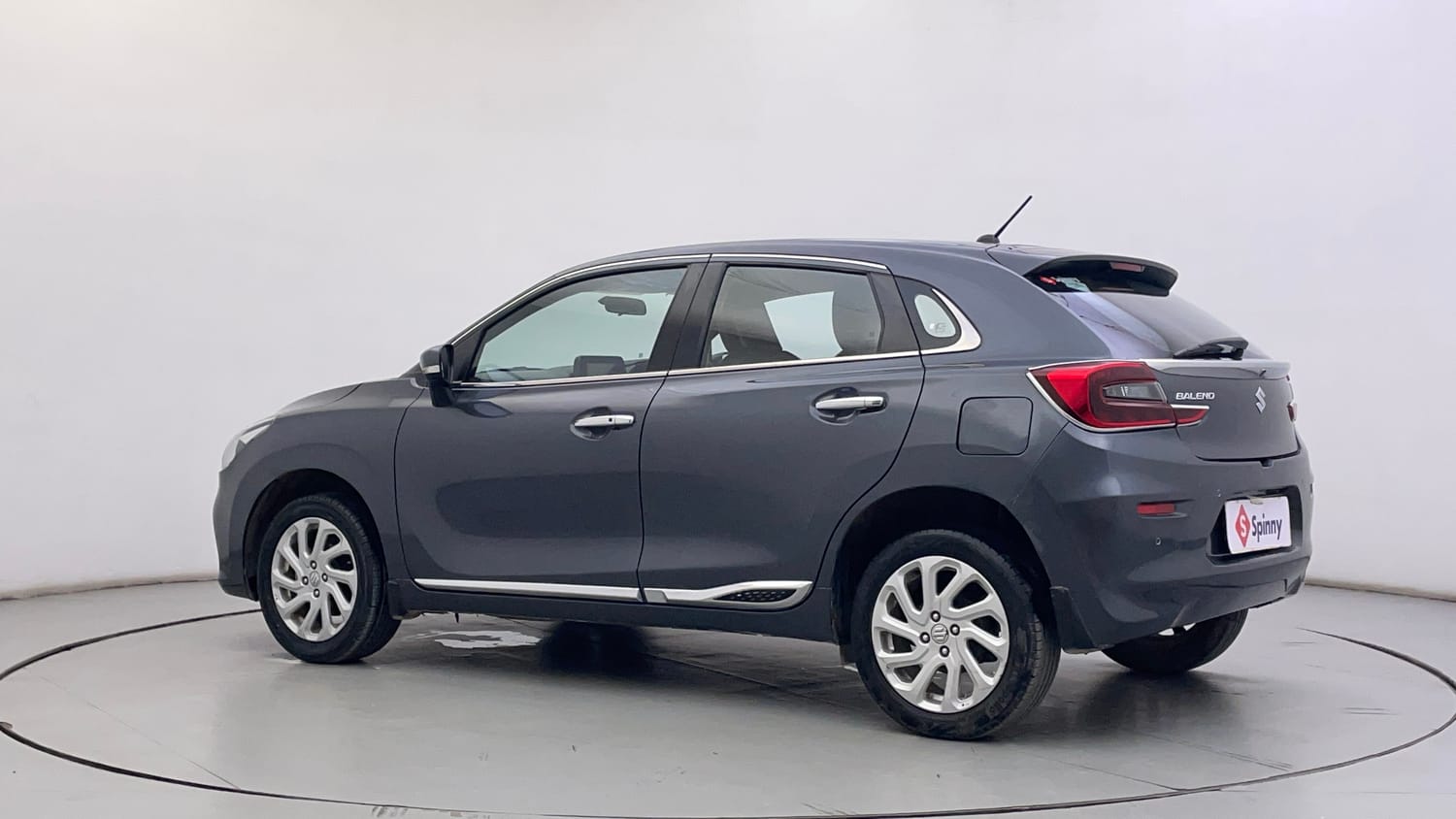 Used 2023 Maruti Suzuki Baleno Zeta MT CNG Cng Manual exterior LEFT REAR CORNER VIEW