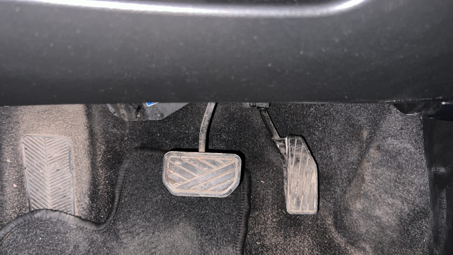 Used 2016 Maruti Suzuki Baleno Zeta 1.2 AT Petrol Automatic interior PEDALS VIEW