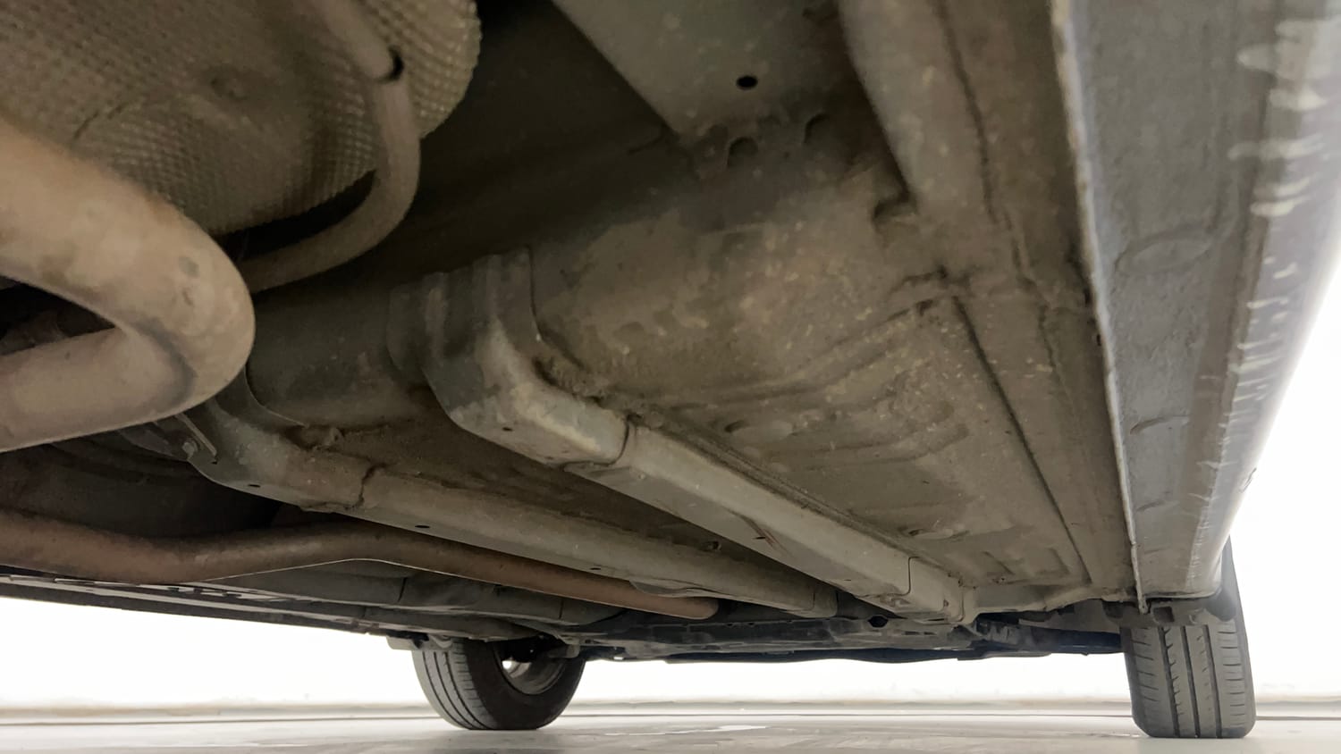 Used 2019 Hyundai Elite i20 Sportz Plus 1.2 Petrol Manual extra REAR RIGHT UNDERBODY VIEW