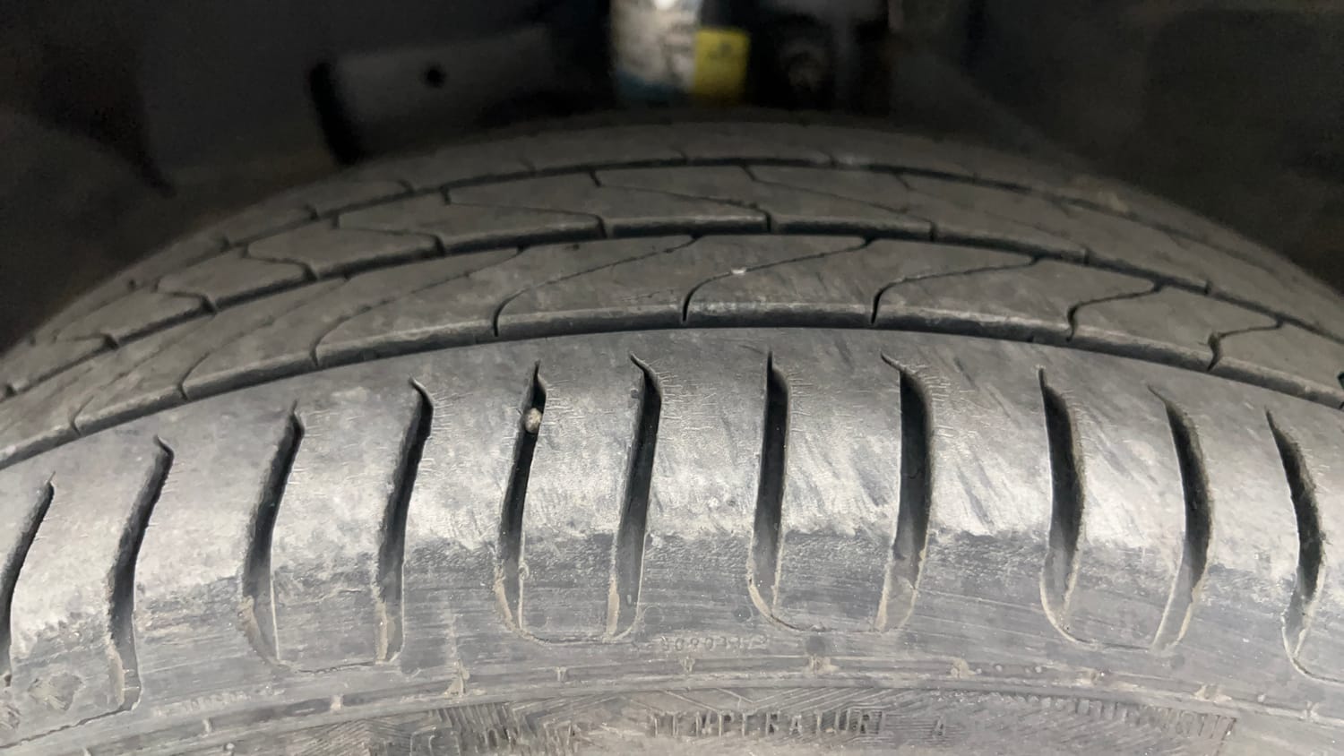 Used 2018 Ford EcoSport Titanium 1.5L TDCi Diesel Manual tyres LEFT FRONT TYRE TREAD VIEW