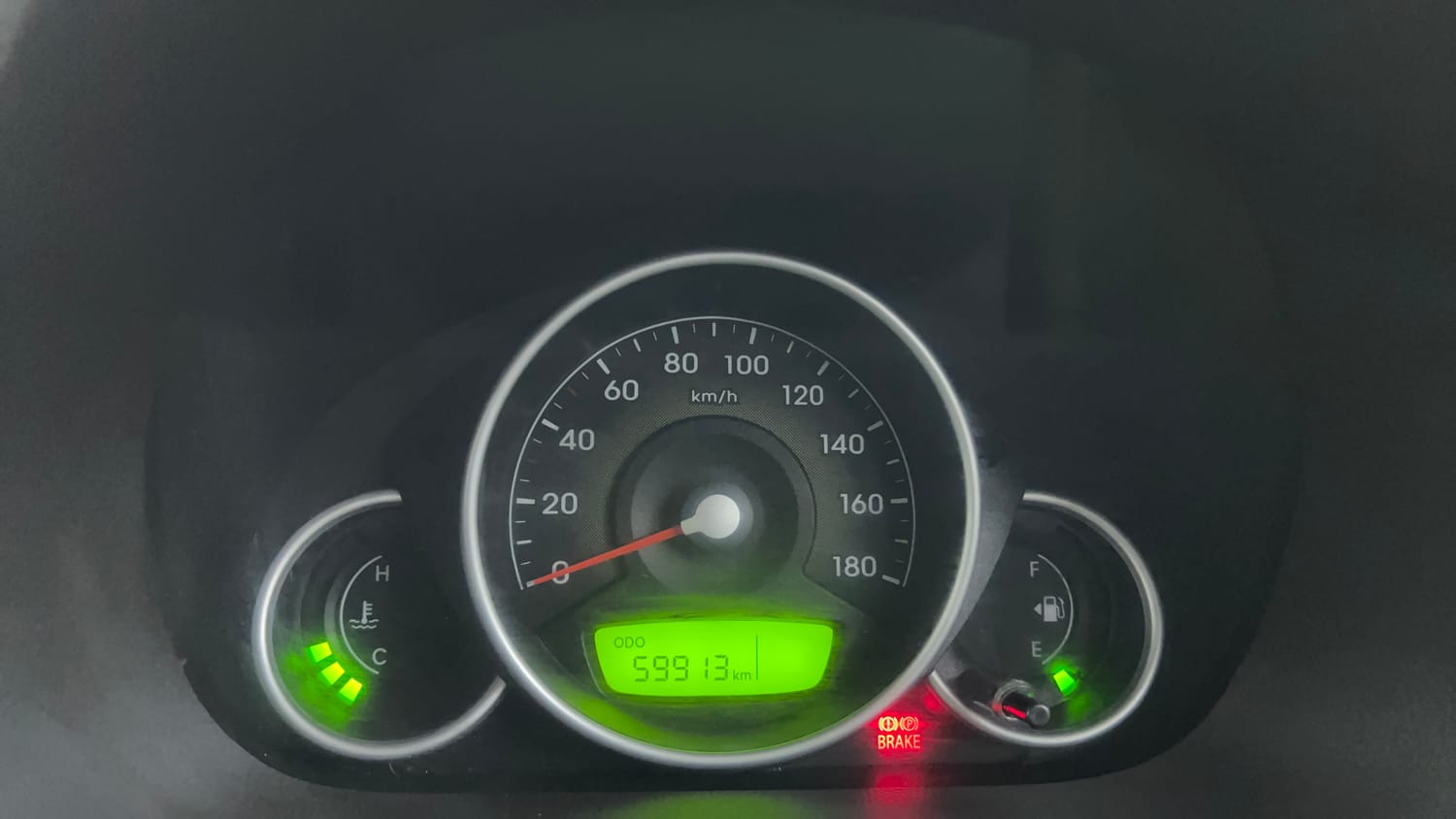 Used 2016 Hyundai Eon Magna Petrol Manual interior CLUSTERMETER VIEW