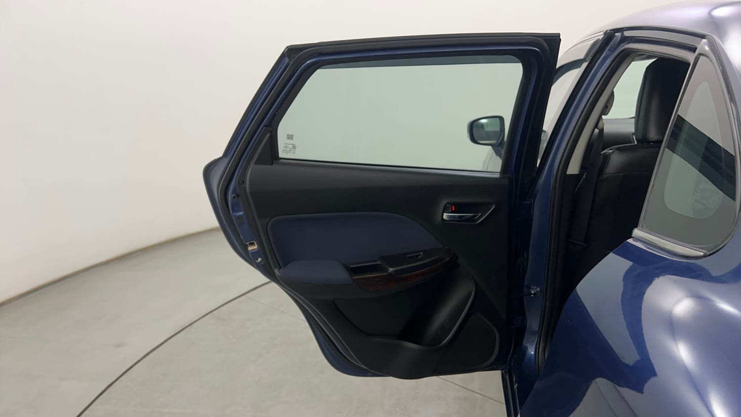 Used 2019 Maruti Suzuki Baleno Zeta Petrol Manual interior LEFT REAR DOOR OPEN VIEW
