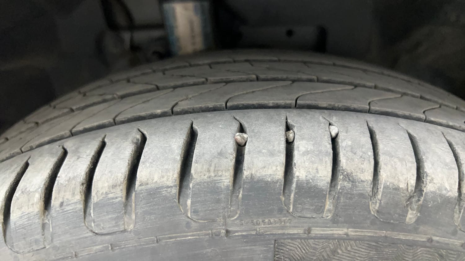 Used 2018 Ford EcoSport Titanium 1.5L TDCi Diesel Manual tyres RIGHT FRONT TYRE TREAD VIEW
