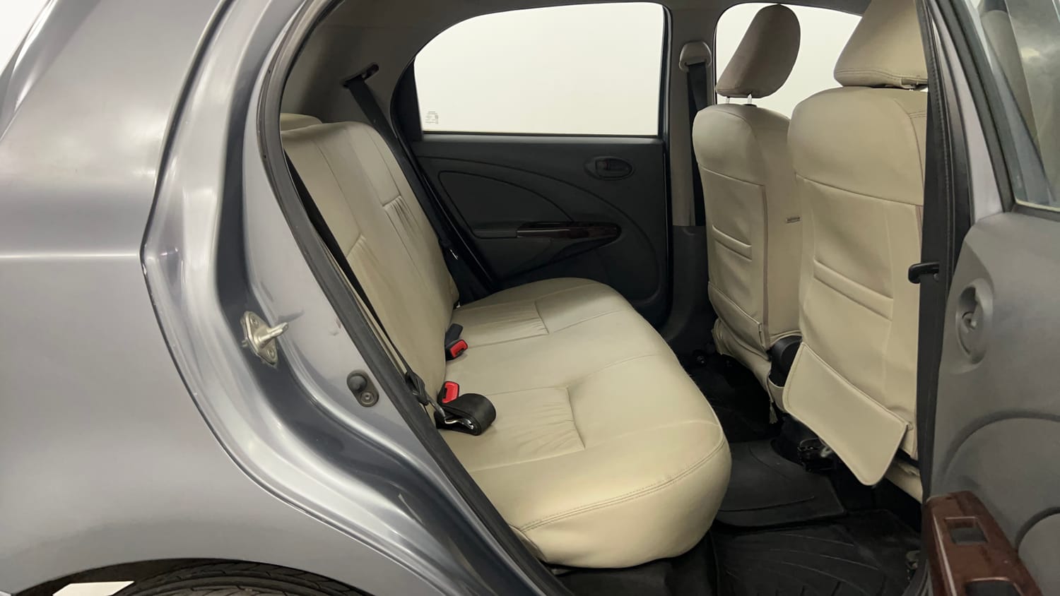 Used 2013 Toyota Etios Liva G Petrol Manual interior RIGHT SIDE REAR DOOR CABIN VIEW