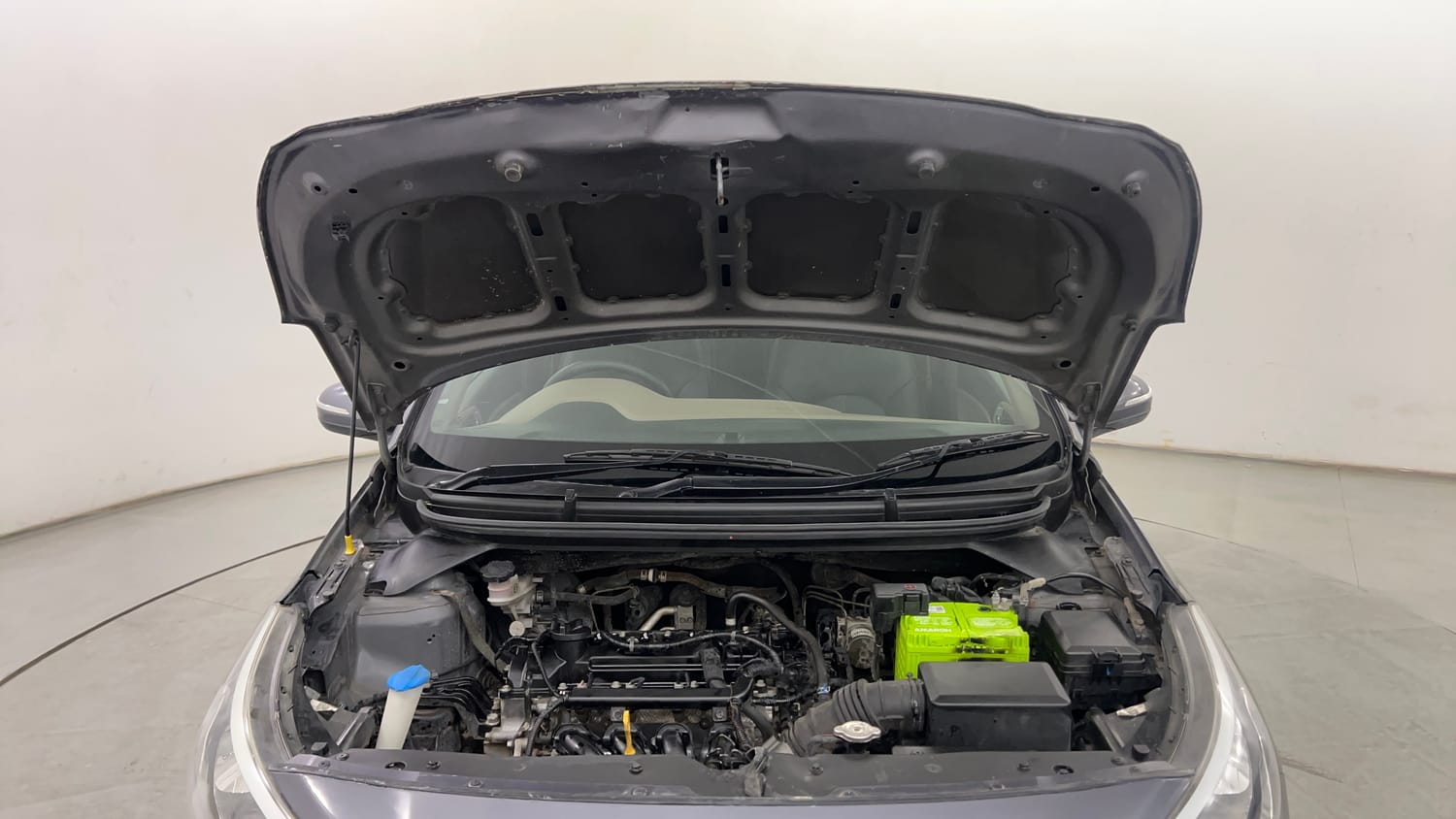 Used 2019 Hyundai Elite i20 Sportz Plus 1.2 Petrol Manual engine ENGINE & BONNET OPEN FRONT VIEW