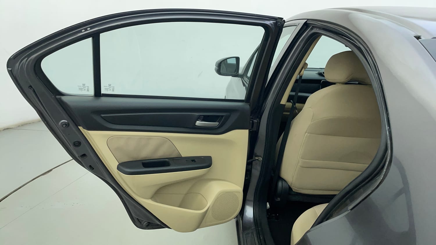 Used 2019 Honda Amaze 1.2 S MT Petrol Petrol Manual interior LEFT REAR DOOR OPEN VIEW