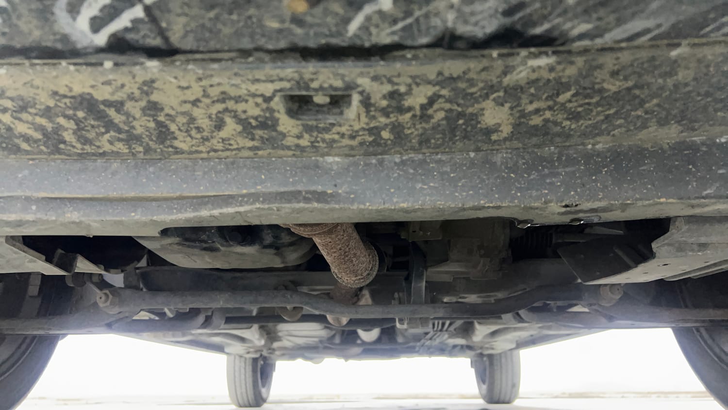 Used 2024 Tata Tiago XZ Plus Petrol Manual extra FRONT LEFT UNDERBODY VIEW