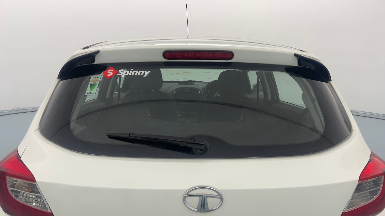 Used 2022 Tata Tiago XZ Petrol Manual exterior BACK WINDSHIELD VIEW