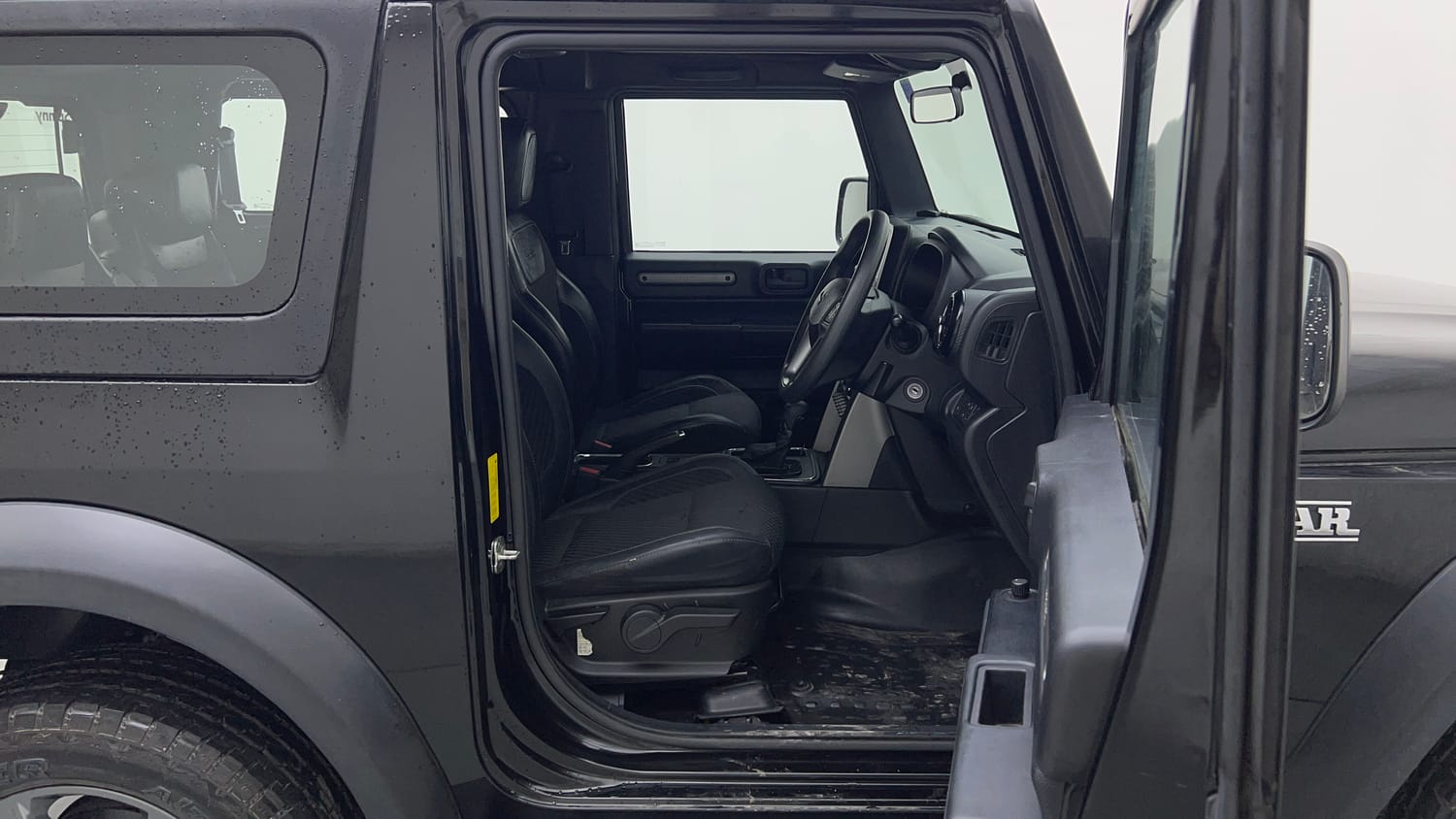Used 2024 Mahindra Thar LX Hard Top Petrol AT RWD Petrol Automatic interior RIGHT SIDE FRONT DOOR CABIN VIEW