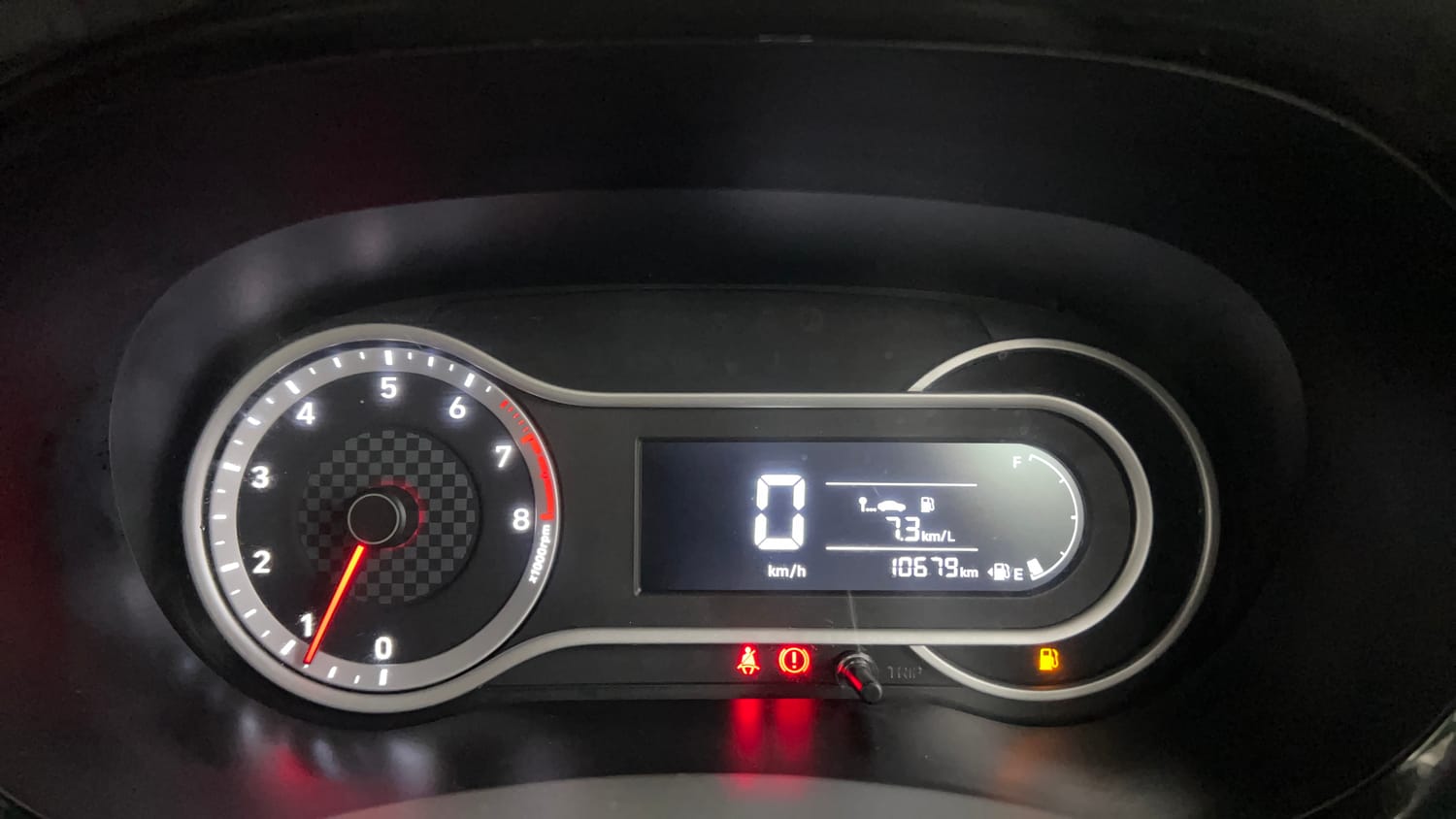 Used 2022 Hyundai Aura SX 1.2 Petrol Petrol Manual interior CLUSTERMETER VIEW