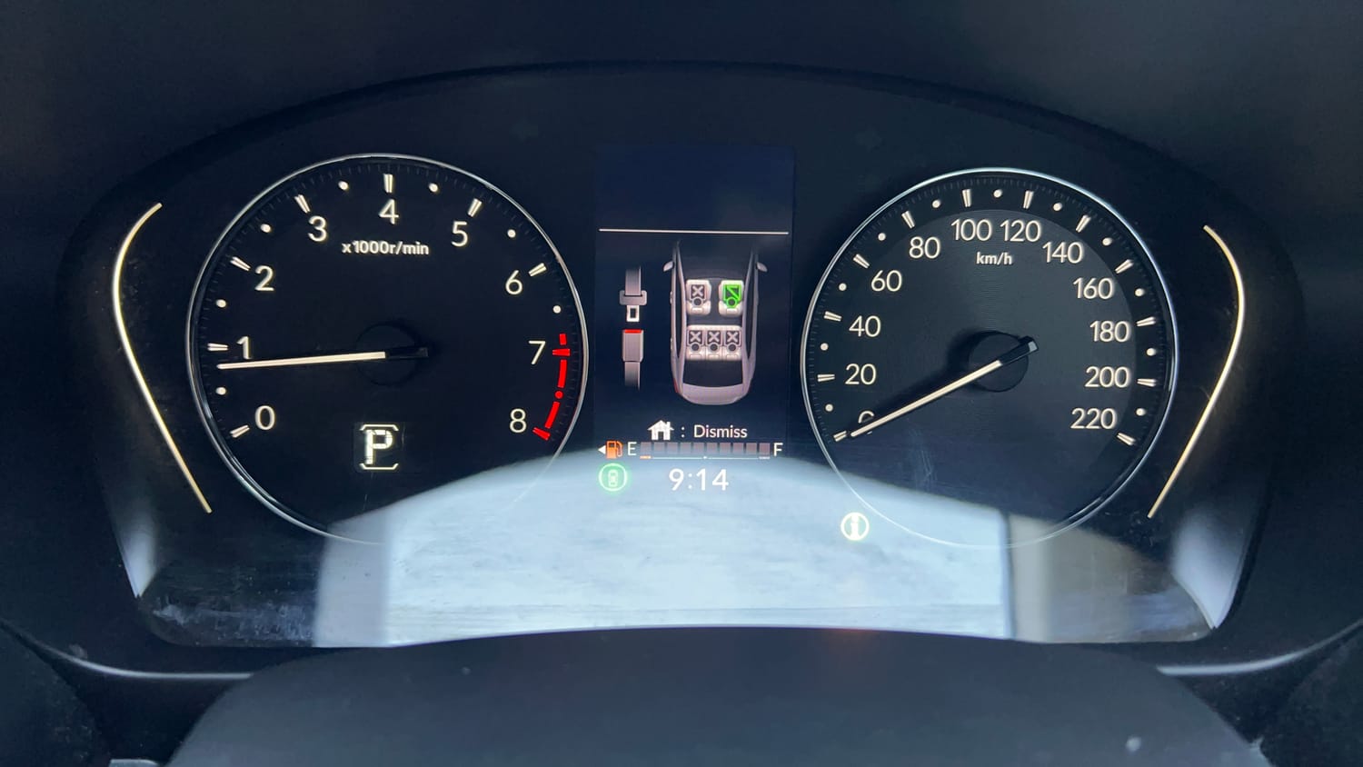 Used 2024 Honda City V Petrol CVT Petrol Automatic interior CLUSTERMETER VIEW