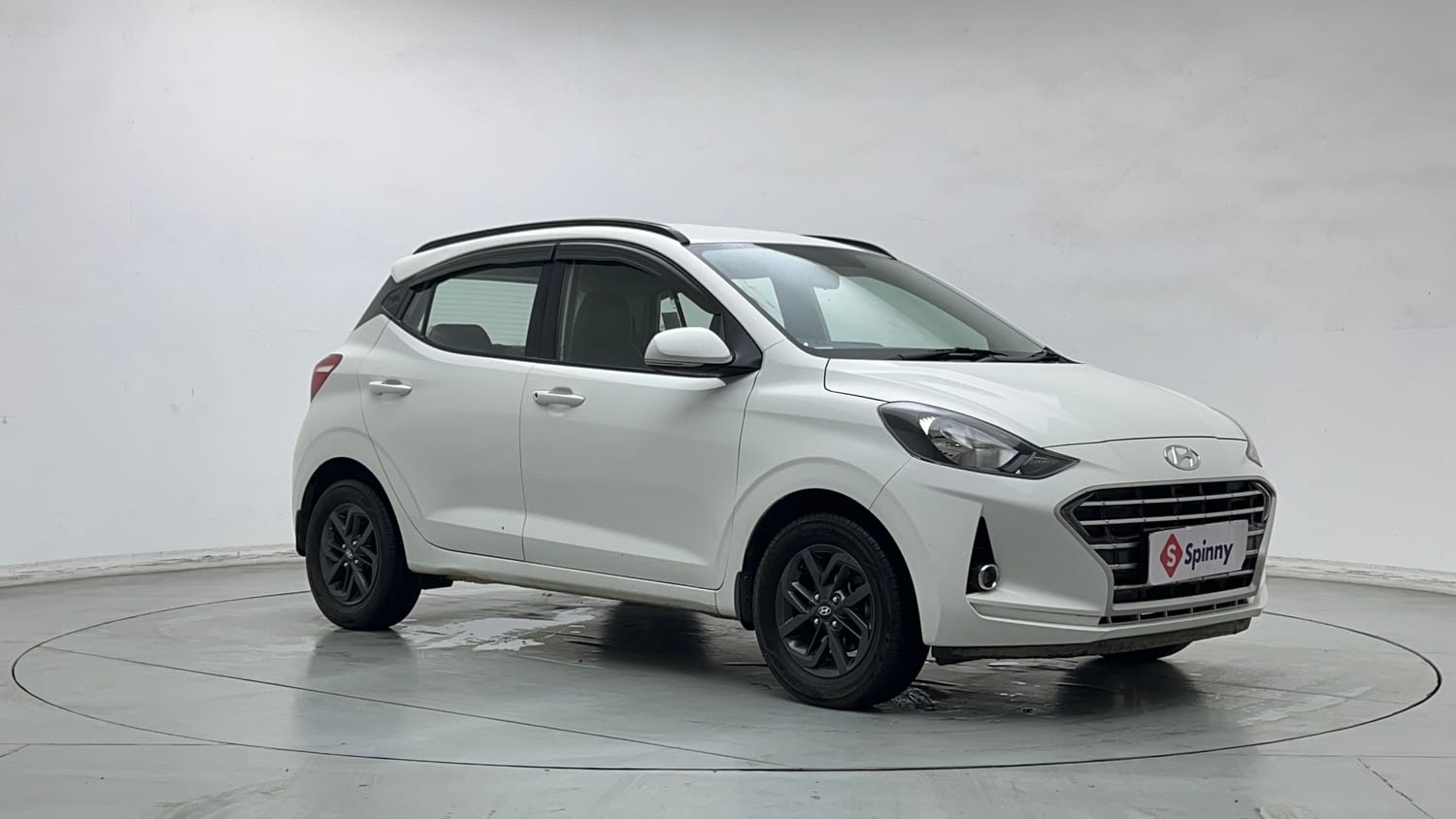Used 2022 Hyundai Grand i10 Nios Sportz 1.2 Kappa VTVT CNG Cng Manual exterior RIGHT FRONT CORNER VIEW