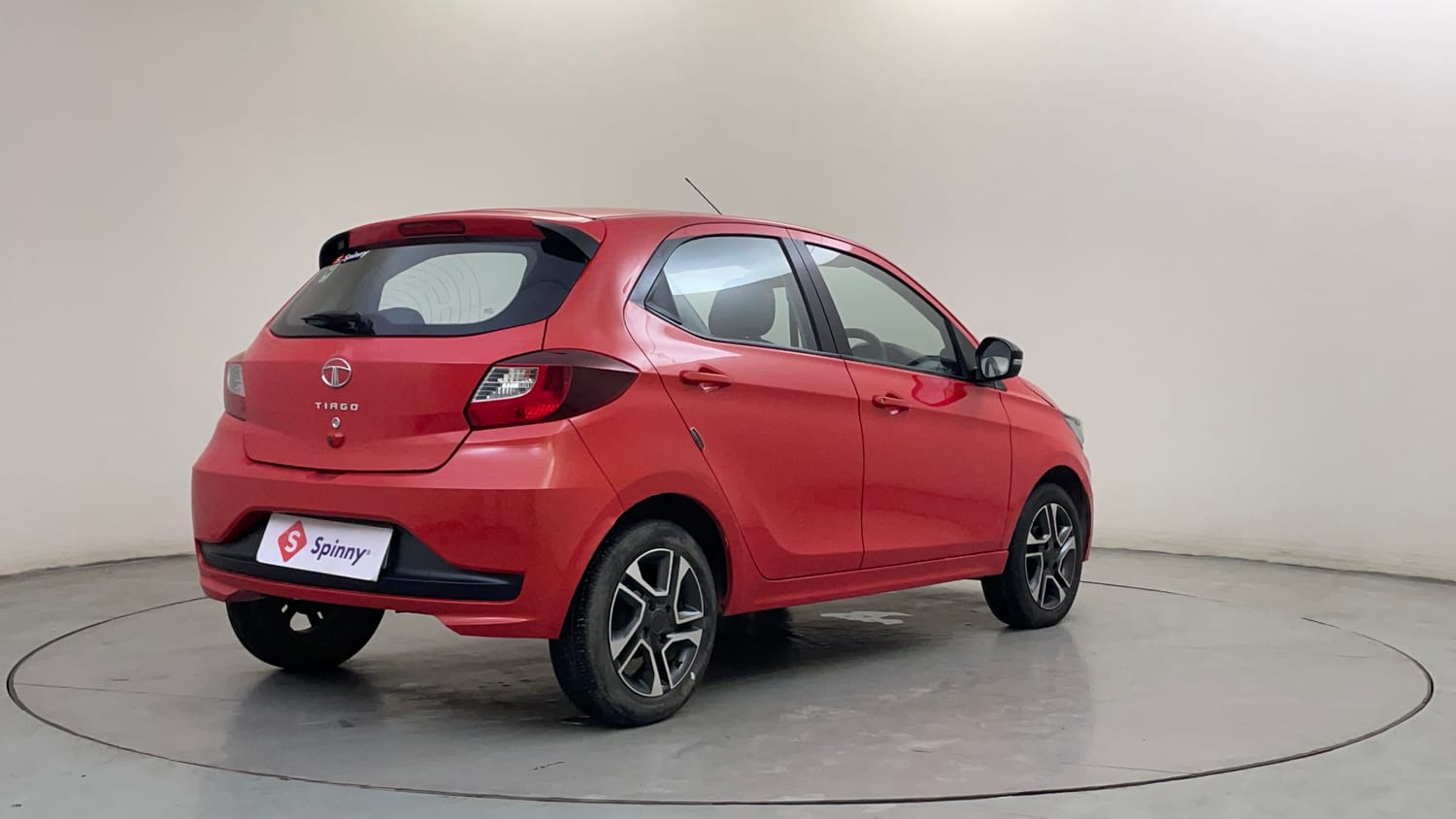 Used 2021 Tata Tiago XZA Plus Petrol Automatic exterior RIGHT REAR CORNER VIEW