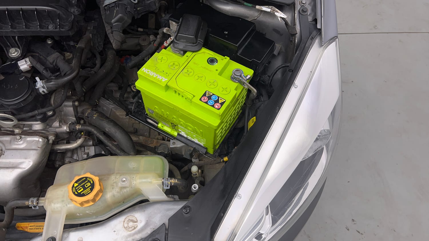 Used 2019 Tata Tiago Revotron XZ Petrol Manual engine ENGINE LEFT SIDE VIEW