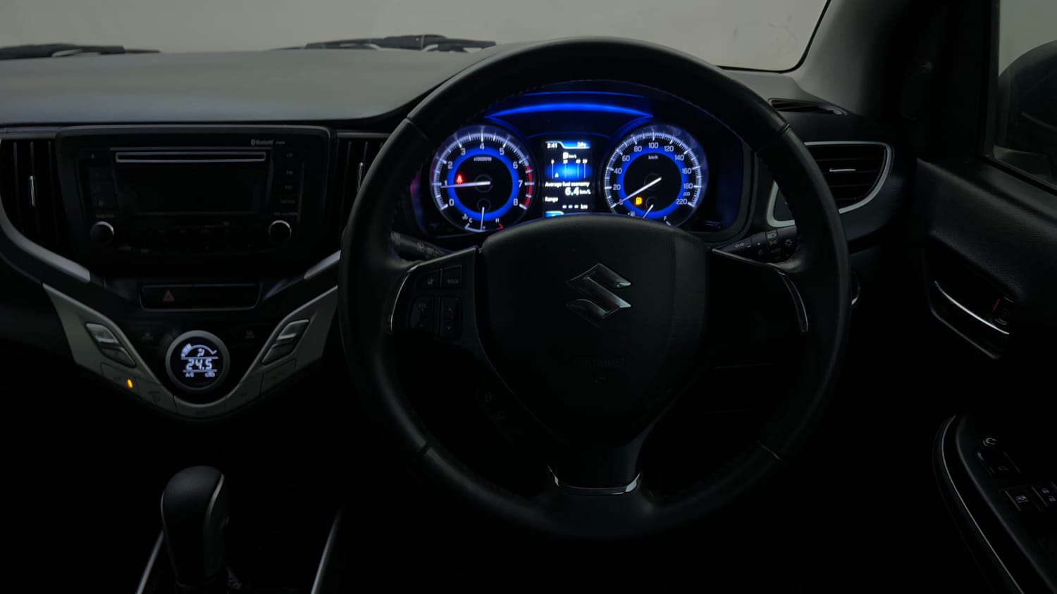 Used 2017 Maruti Suzuki Baleno Zeta 1.2 AT Petrol Automatic interior STEERING VIEW