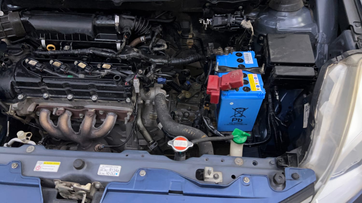 Used 2017 Maruti Suzuki Baleno Zeta 1.2 Petrol Manual engine ENGINE LEFT SIDE VIEW