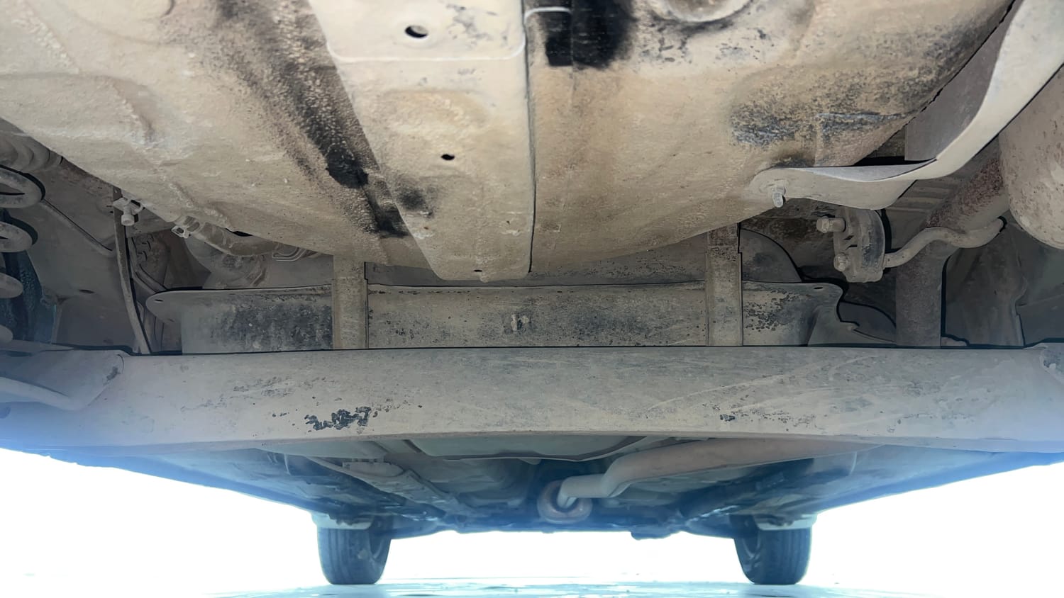 Used 2019 Hyundai Grand i10 Sportz 1.2 Kappa VTVT CNG (Outside Fitted) Cng Manual extra REAR UNDERBODY VIEW (TAKEN FROM REAR)