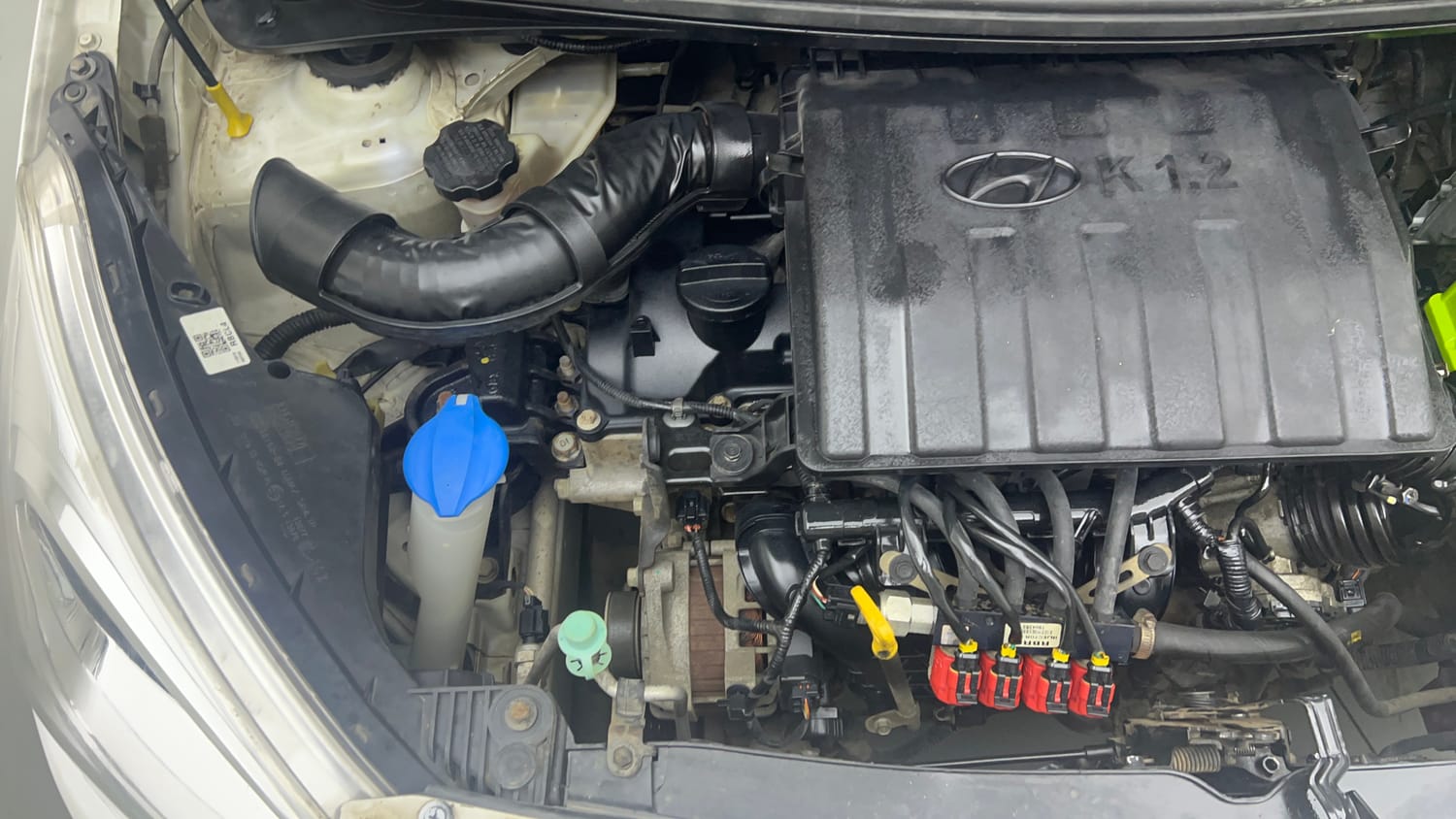 Used 2019 Hyundai Grand i10 Sportz 1.2 Kappa VTVT CNG (Outside Fitted) Cng Manual engine ENGINE RIGHT SIDE VIEW
