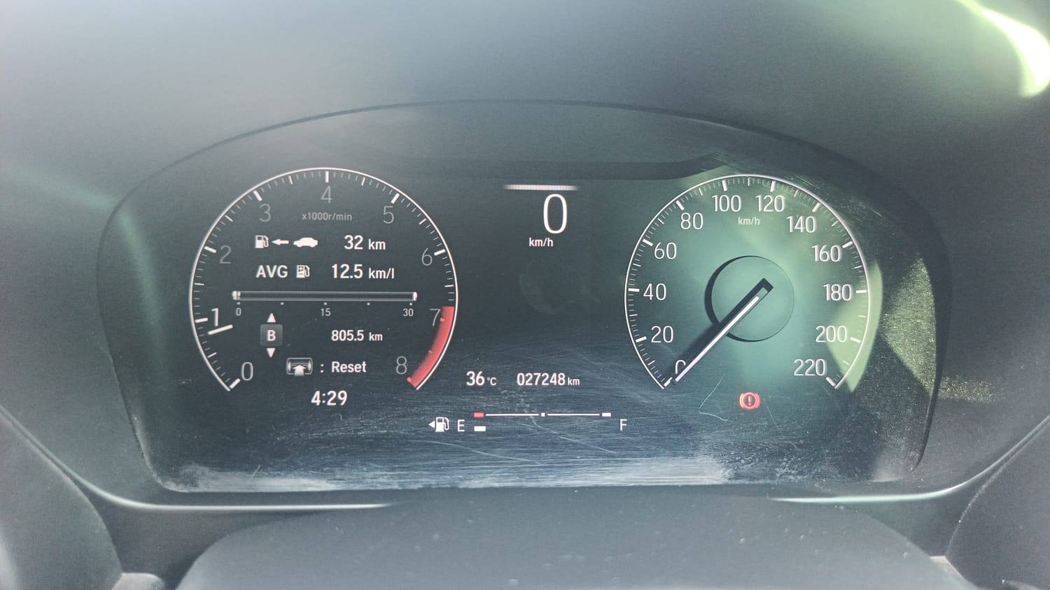 Used 2023 Honda City ZX Petrol Petrol Manual interior CLUSTERMETER VIEW